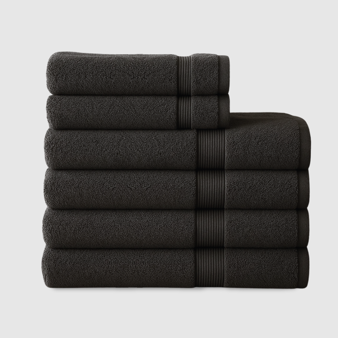 Ensemble de spa en coton épais | 6pcs