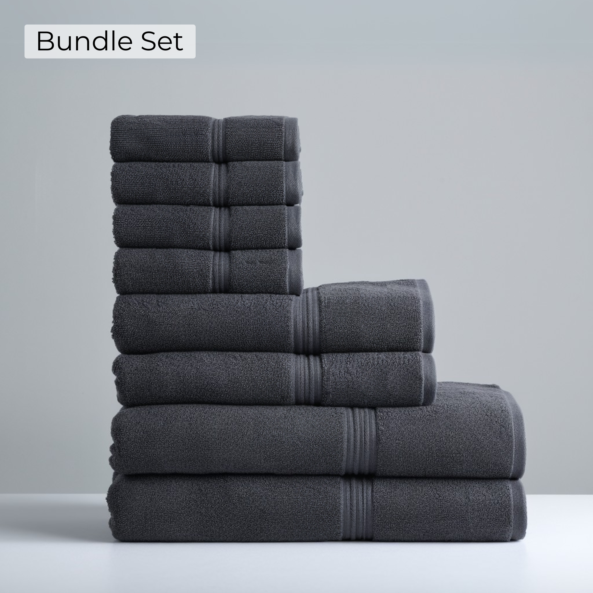 Ensemble de bain ultrasoft complet 8 pièces
